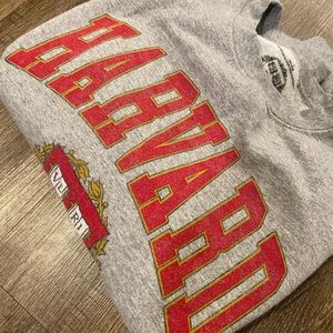 Cropped Harvard hoodie